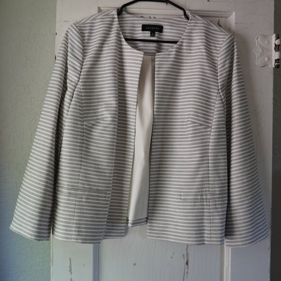 Talbots Striped Skirt Suit Set - Picture 2 of 13